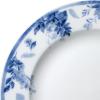 imageMikasa Kiley Bone China Lightweight Chip Resistant 16 Piece Dinnerware Set Service for 4Blue and White
