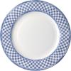 imageMikasa Kiley Bone China Lightweight Chip Resistant 16 Piece Dinnerware Set Service for 4Blue and White