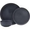 imageMikasa Mayer 12 Piece Dinnerware Set Service for 4 Gray