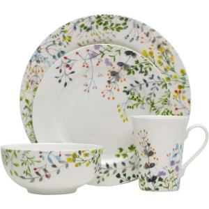 imageMikasa Tivoli Garden 16Piece Dinnerware Set Service For 4
