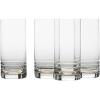 imageMikasa Cal Ombre Highball Tumbler Cups Set of 4 17Ounce GrayHighball