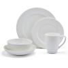 imageMikasa Samantha Bone China Lightweight Chip Resistant 40 Piece Dinnerware Set Service for 8Levi