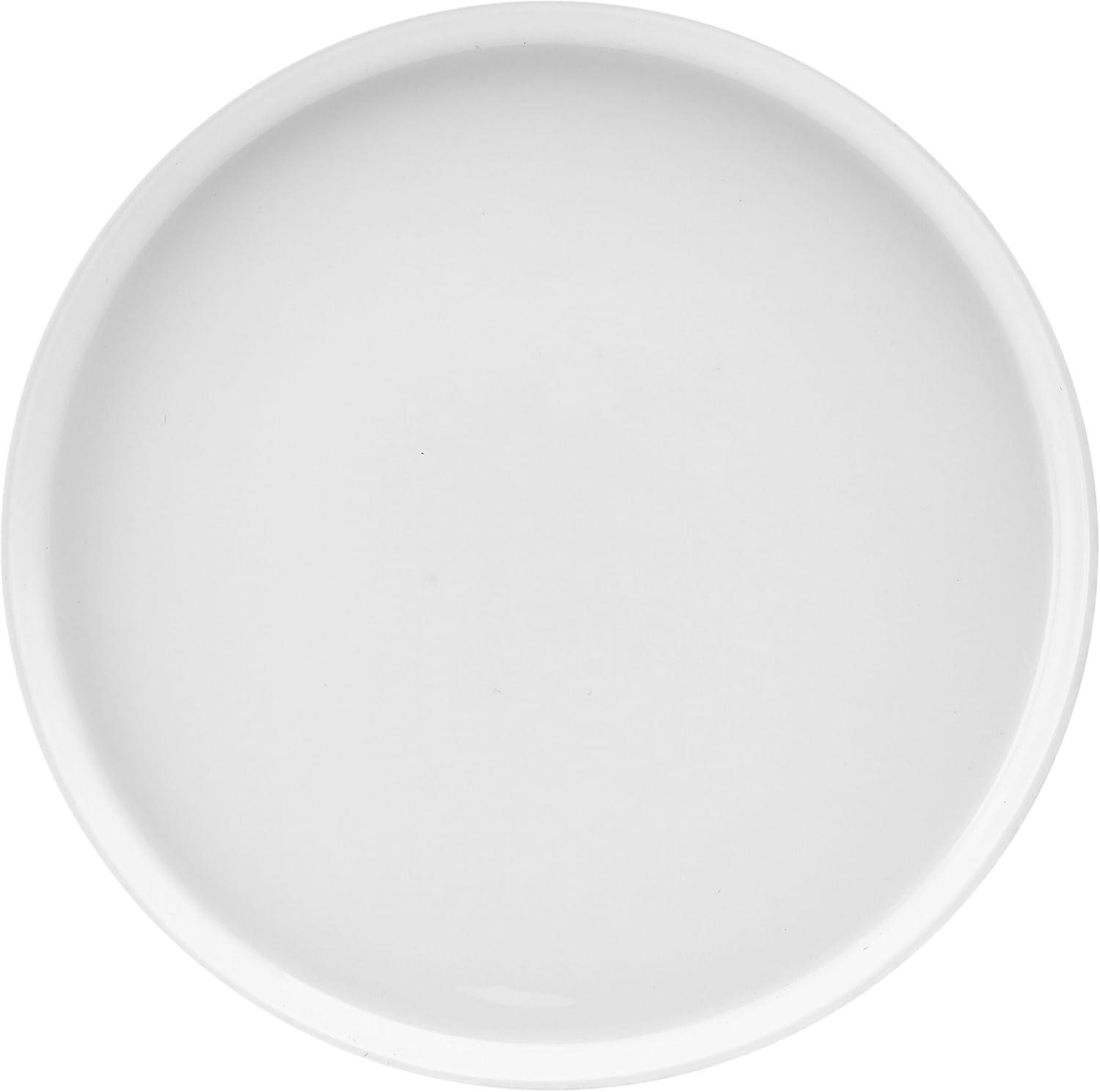 imageMikasa Rylee High Rim 12 Piece Bone China Durable Chip Resistant Lightweight Dinnerware Set Service for 4 White