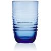 imageMikasa Ciara 18 Oz Highball Tall Juice Water Beverage Drinking Glasses Cups Set of 4 Cobalt