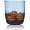 imageMikasa Ciara 14 Oz Double Old Fashioned Rocks Juice Water Beverage Cups Set of 4 Cobalt