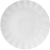 imageMikasa Elodie Scalloped 12 Piece Bone China Durable Chip Resistant Lightweight Dinnerware Set Service for 4 White