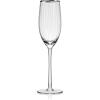 imageMikasa Cheers Set of 4 Platinum Rim Champagne Flutes 8 OuncePlatinum Rim Champagne Flute