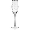 imageMikasa Cheers Set of 4 Platinum Rim Champagne Flutes 8 OuncePlatinum Rim Champagne Flute