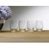 imageMikasa Cheers Set of 4 Platinum Rim Champagne Flutes 8 OunceStemless Wine Glass