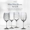 imageMikasa Cheers Set of 4 Platinum Rim Champagne Flutes 8 OunceWhite Wine Glass