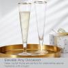 imageMikasa Gold Mr and Mrs Wedding Anniversary Champagne Toasting Flutes Gift Boxed Set Of 2 8 OunceGold