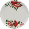 image:imageMikasa Cardinal Leaves Holiday Bone China Lightweight Chip Resistant Dinnerware Set Service for 4