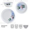 image:imageMikasa Snowman Forest Chip Resistant 12 Piece Dinnerware Set Service for 4