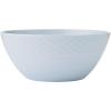 image:imageMikasa Trellis Pastel Bone China Lightweight Chip Resistant 12 Piece Dinnerware Set Service for 4 Misty Blue