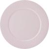 image:imageMiksa Trellis Pink Bone China Chip Resistant Lightweight 12 Piece Dinnerware Set Service for 4