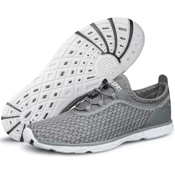 DOUSSPRT Men's Water Shoes Quick Drying Sports Aqua Shoes