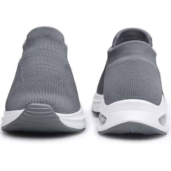 DOUSSPRT Womens Walking Shoes Slip on Sock Sneakers Lady Girls Nurse Mesh Air Cushion Platform Loafers Fashion Casual
