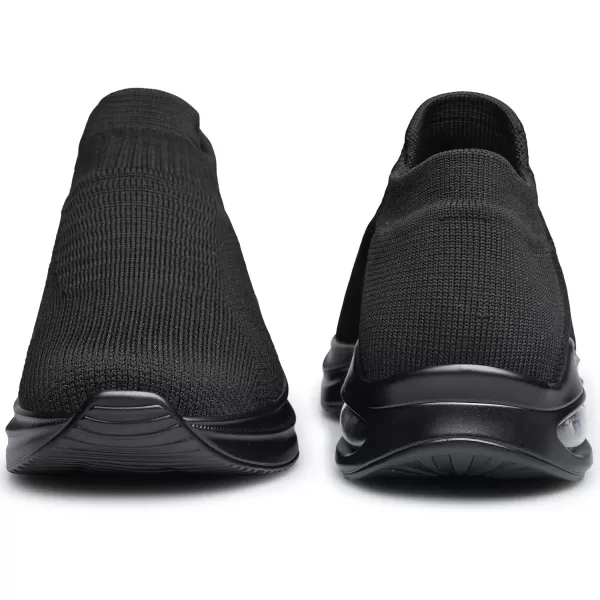 DOUSSPRT Womens Walking Shoes Slip on Sock Sneakers Lady Girls Nurse Mesh Air Cushion Platform Loafers Fashion Casual