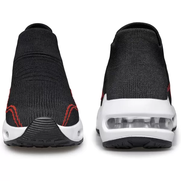 DOUSSPRT Womens Walking Shoes Slip on Sock Sneakers Lady Girls Nurse Mesh Air Cushion Platform Loafers Fashion Casual