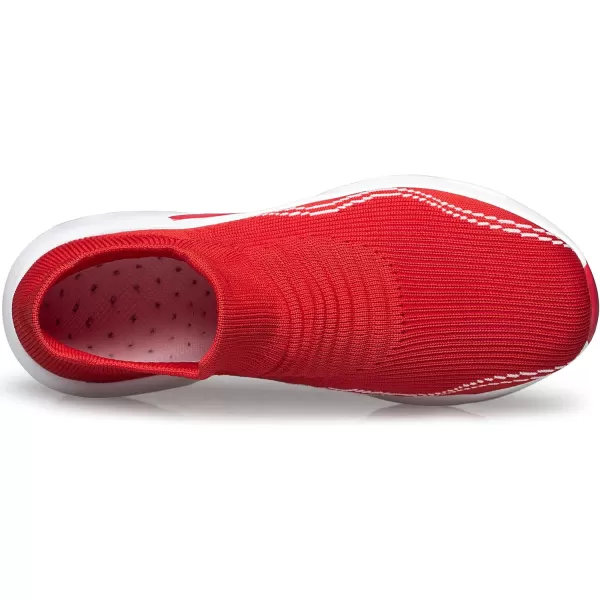 DOUSSPRT Womens Walking Shoes Slip on Sock Sneakers Lady Girls Nurse Mesh Air Cushion Platform Loafers Fashion Casual