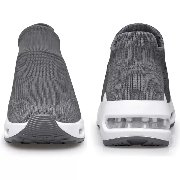 DOUSSPRT Womens Walking Shoes Slip on Sock Sneakers Lady Girls Nurse Mesh Air Cushion Platform Loafers Fashion Casual