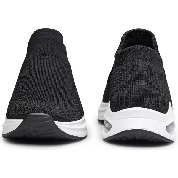 DOUSSPRT Womens Walking Shoes Slip on Sock Sneakers Lady Girls Nurse Mesh Air Cushion Platform Loafers Fashion Casual