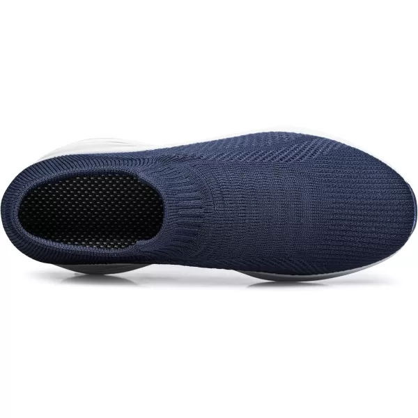 DOUSSPRT Womens Walking Shoes Slip on Sock Sneakers Lady Girls Nurse Mesh Air Cushion Platform Loafers Fashion Casual