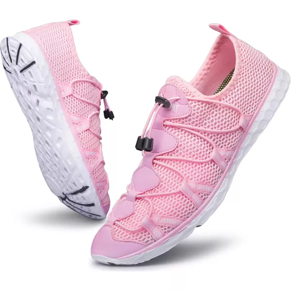 DOUSSPRT Women's Water Shoes Quick Drying Sports Aerobics Beach Swim River Pool Aqua Shoes