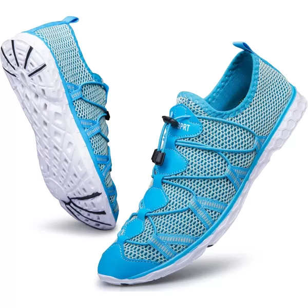 DOUSSPRT Women's Water Shoes Quick Drying Sports Aerobics Beach Swim River Pool Aqua Shoes