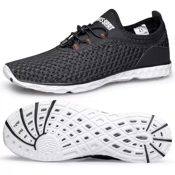 DOUSSPRT Men's Water Shoes Quick Drying Sports Aqua Shoes