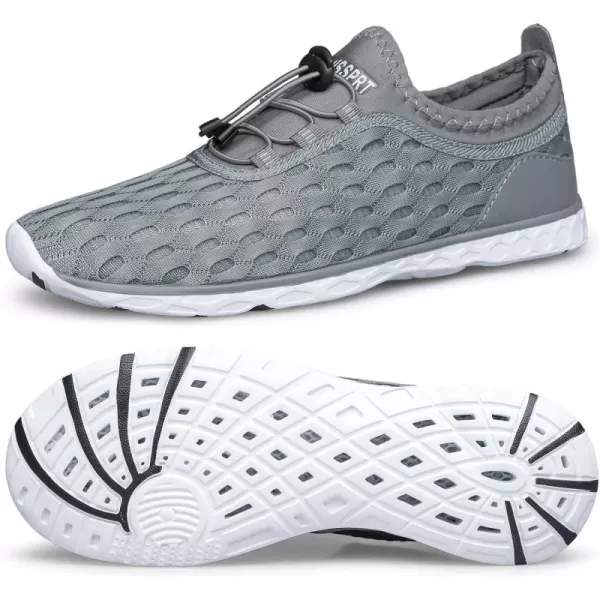 DOUSSPRT Men's Water Shoes Quick Drying Sports Aqua Shoes