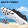 imageDOUSSPRT Womens Water Shoes Quick Drying Sports Aqua ShoesBlack049