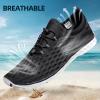 imageDOUSSPRT Womens Water Shoes Quick Drying Sports Aqua ShoesBlackWhite