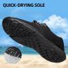 imageDOUSSPRT Womens Water Shoes Quick Drying Sports Aqua ShoesBlackdeep