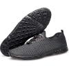 imageDOUSSPRT Womens Water Shoes Quick Drying Sports Aqua ShoesBlackdeep