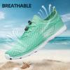 imageDOUSSPRT Womens Water Shoes Quick Drying Sports Aqua ShoesGreen