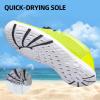 imageDOUSSPRT Womens Water Shoes Quick Drying Sports Aqua ShoesNeongreen