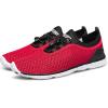 imageDOUSSPRT Womens Water Shoes Quick Drying Sports Aqua ShoesRedWhite