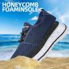 imageDOUSSPRT Womens Water Shoes Quick Drying Sports Aqua ShoesWhiteblue