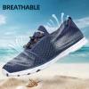 imageDOUSSPRT Womens Water Shoes Quick Drying Sports Aqua ShoesWhiteblue