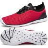 imageDOUSSPRT Womens Water Shoes Quick Drying Sports Aqua ShoesRedWhite