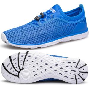 imageDOUSSPRT Womens Water Shoes Quick Drying Sports Aqua ShoesRoyalblue