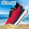 imageDOUSSPRT Mens Water Shoes Quick Drying Sports Aqua ShoesRedwhite