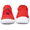 imageDOUSSPRT Womens Walking Shoes Slip On Hypersoft Sock Tennis Water Sneakers Fashion Casual Mesh Comfortable Athletic Breathable Running Red Size 85