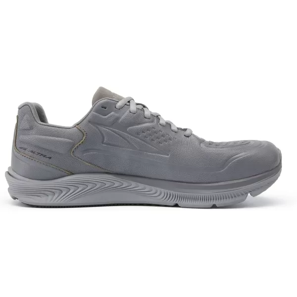 ALTRA Men Torin 5 Leather Trail Running Shoe, Gray, 9.5