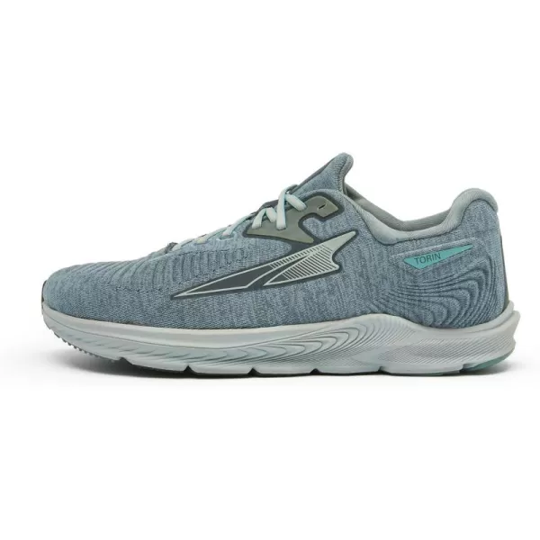 ALTRA Women's Torin 5 Luxe Running Shoe, Gray/Blue, 9 Medium