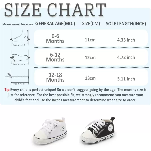 Meckior Baby Girls Boys Canvas Sneakers Soft Sole HighTop Ankle Infant First Walkers Crib ShoesA03White Wite Fleece