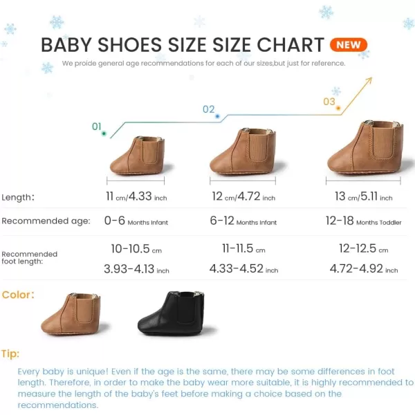 Meckior Baby Girls Cowboy Tassel Boots Side Zipper Moccasins Soft Bottom NonSlip Toddler ShoeA02black