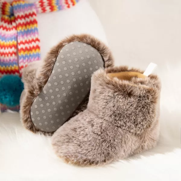 Meckior Baby Girls Cowboy Tassel Boots Side Zipper Moccasins Soft Bottom NonSlip Toddler ShoeA11Coffee