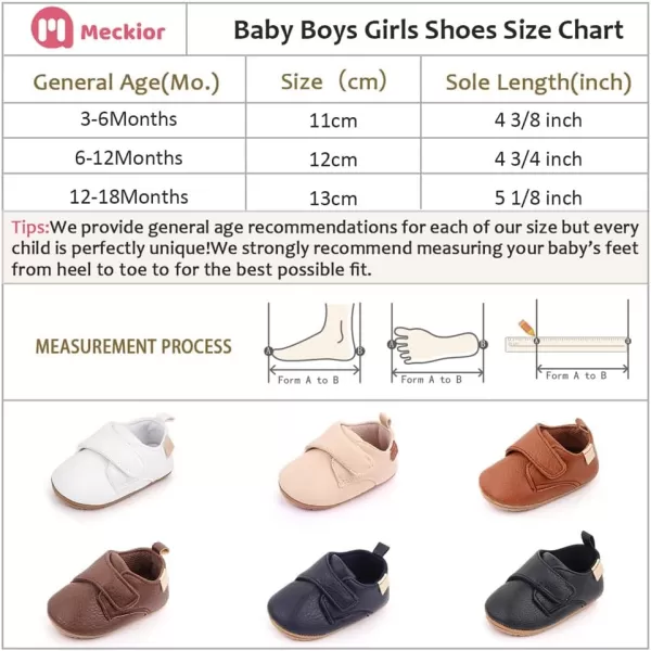 Meckior Infant Baby Boys Girls Classic PU Leather Wedding Loafers Brogue Toddler Oxford Dress Shoes First Steps Walking Flat Lazy Crib ShoeC03Deep Brown